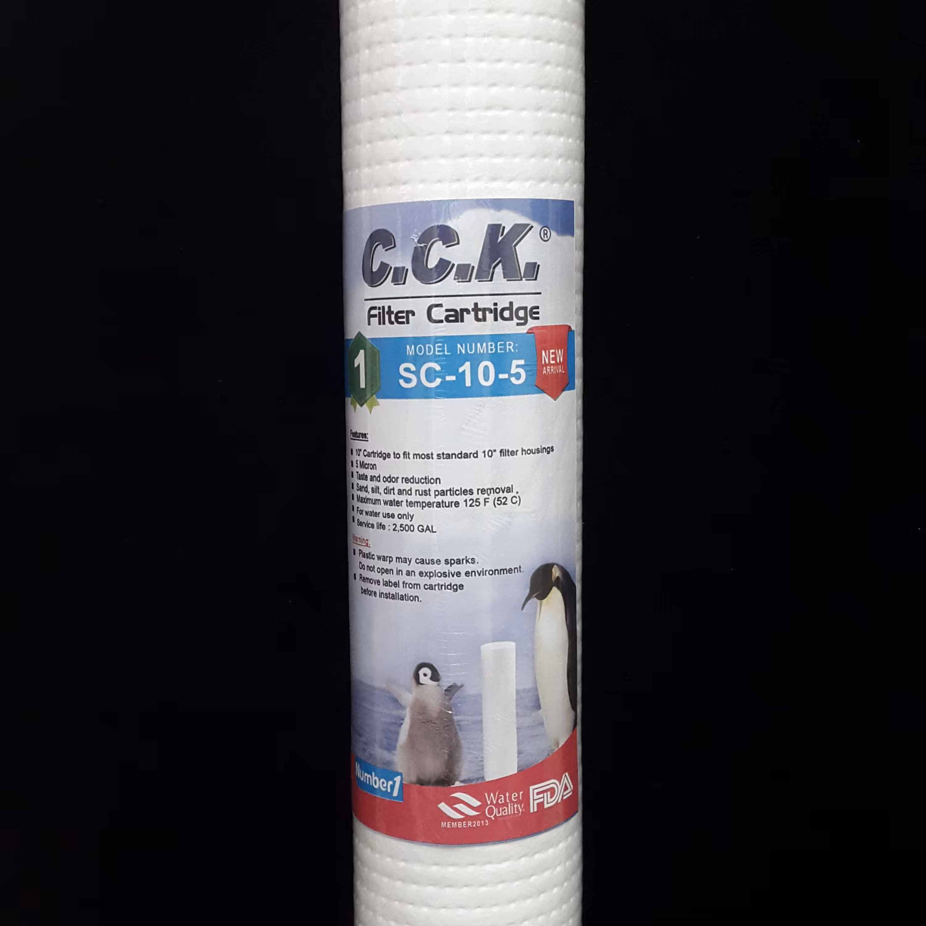 فیلتر اول دستگاه تصفیه آب pp الیافی 5 میکرون