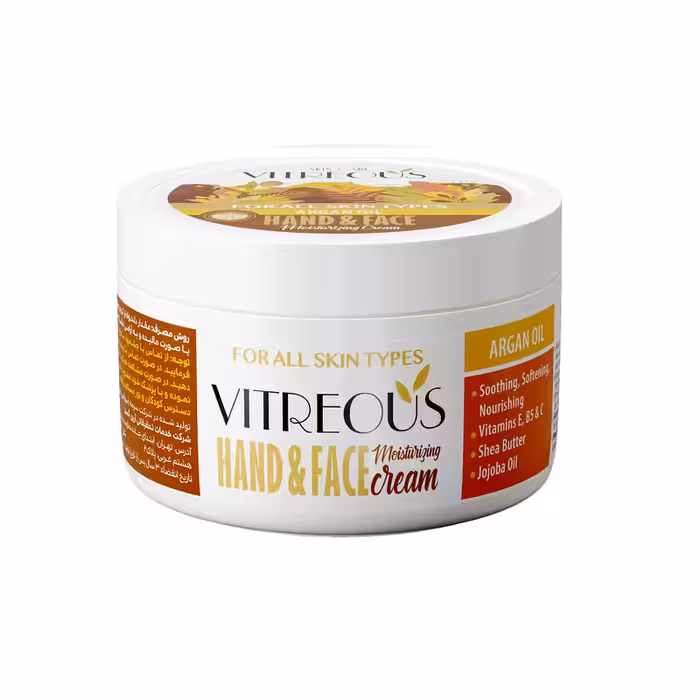 کرم مرطوب کننده ویتروس مدل روغن آرگان حجم 150 میلی لیتر