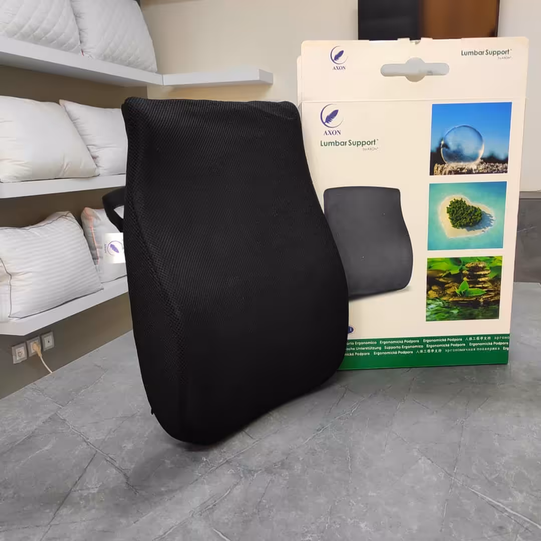 محافظ پشت کمری طبی مناسب صندلی با روکش تمام پنبه و پنج سال گارانتی