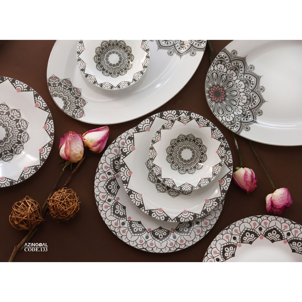 سرویس غذاخوری آذین اوپال کد 133