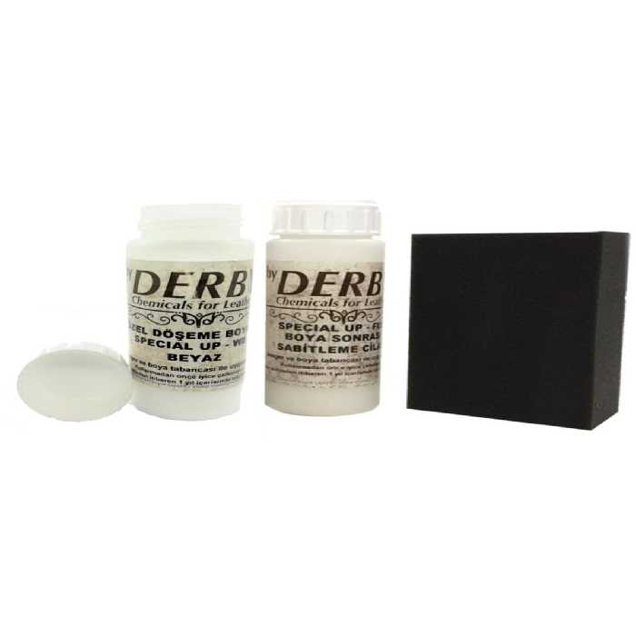 مراقبت کفش سفید مردانه و زنانه مجموعه رنگ آمیزی از چرم 2 Derby