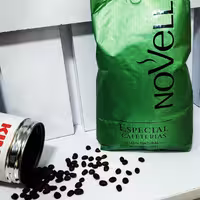 دانه قهوه اسپشیال کافه تریا(سبز) نوول 1 کیلوگرمی NoVeLL

