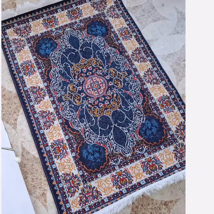 گلیم ماشینی کاشان طرح چکاوک (1در4متر)(هزینه ارسال باخریداروپس کرایه میباشد)