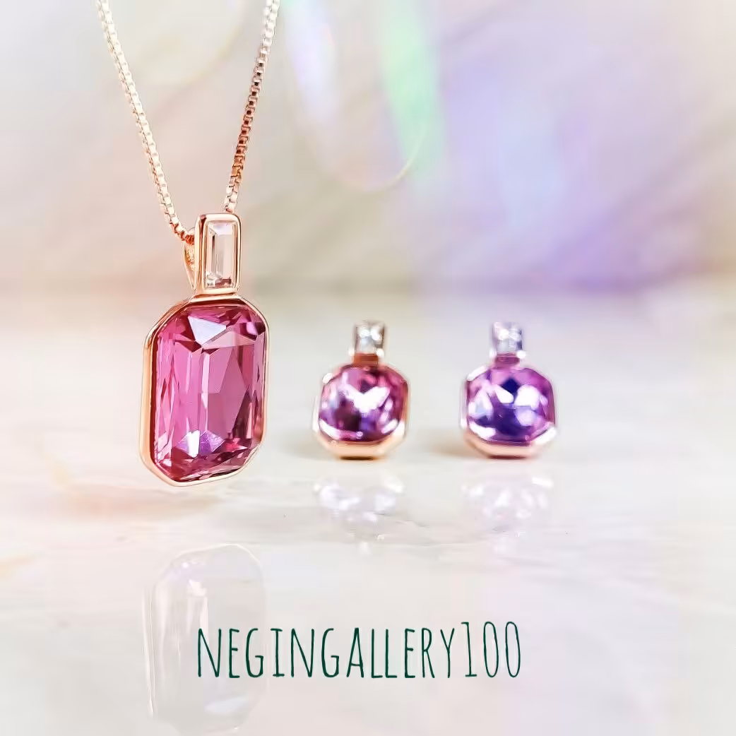 نیم ست جواهری زیبا