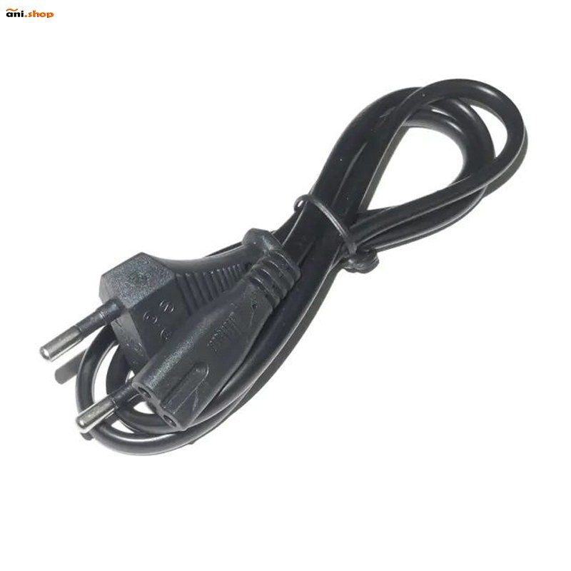 کابل برق دو پین طول 1 متر dz-67