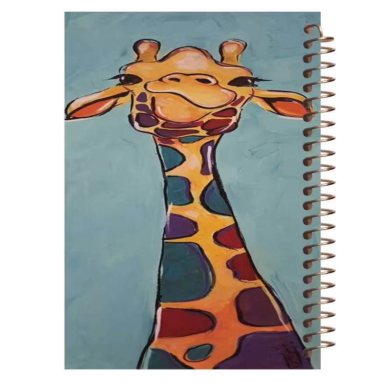 دفتر یادداشت آف تاب شهر طرح زرافه کد 4217