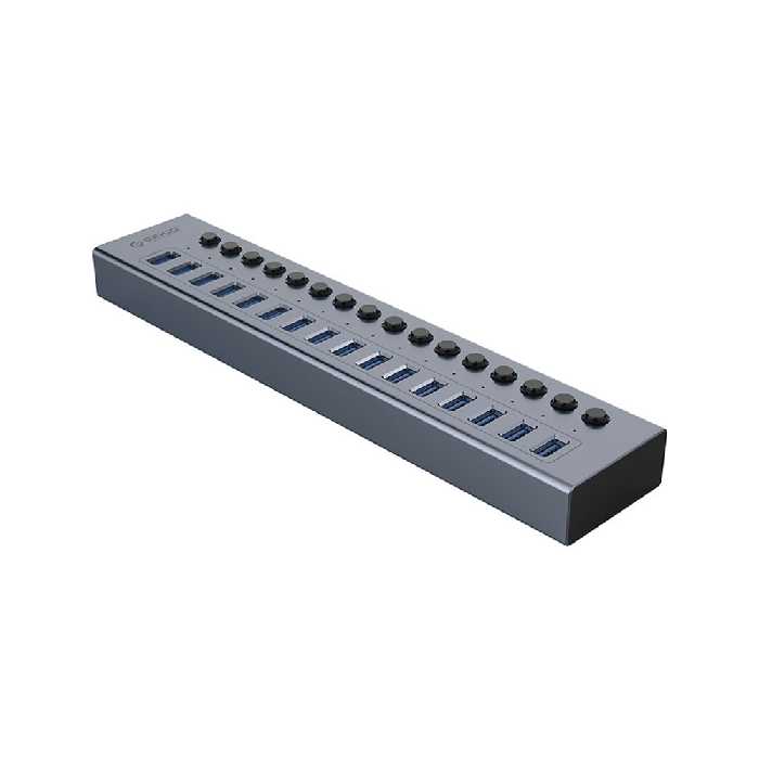 هاب 16 پورت اوریکو مدل ORICO BT2U3-16AB 16Port Hub With Individual Switches