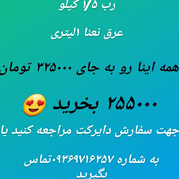 رب،بادمجان سرخ شده،ترشی پیاز،لوبیا خورده شده،عرق نعنا