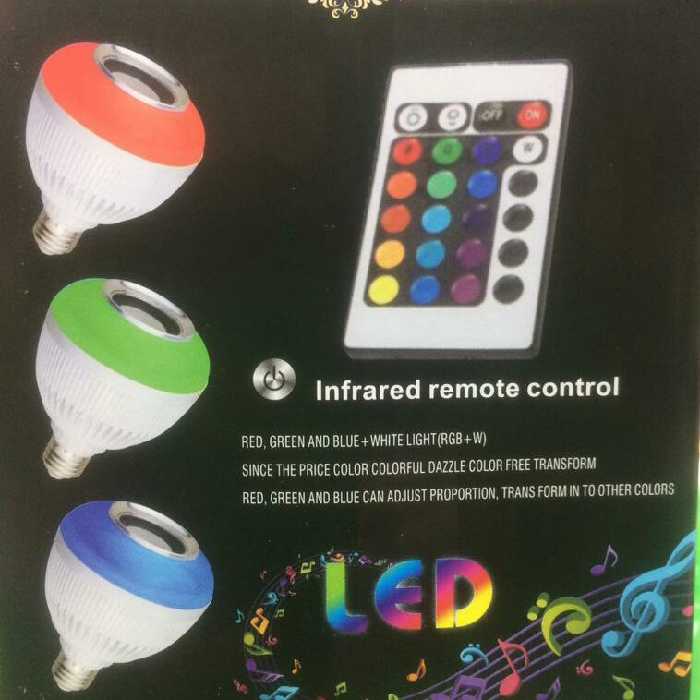 لامپ بلوتوثی اسپیکر دار