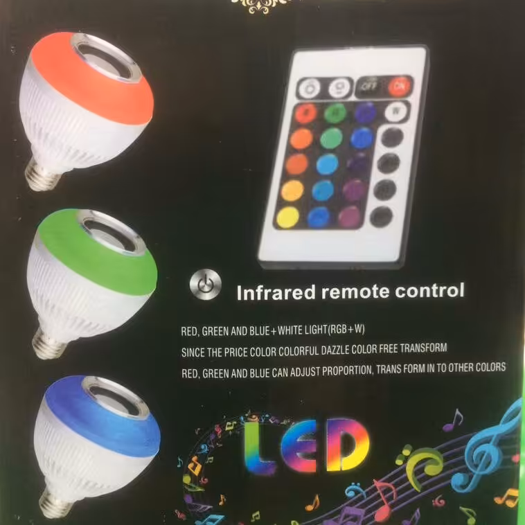 لامپ بلوتوثی اسپیکر دار