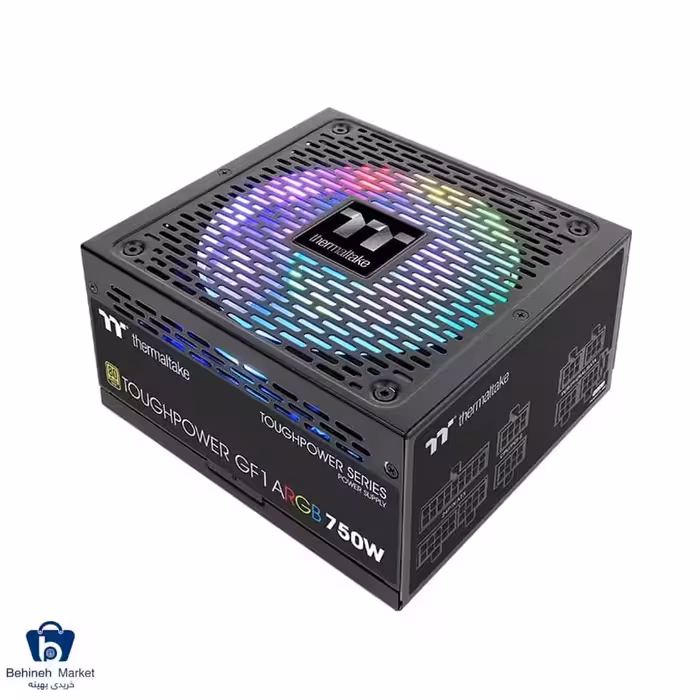 منبع تغذیه کامپیوتر ترمالتیک مدل Tough Power GF1 ARGB 750W Gold
