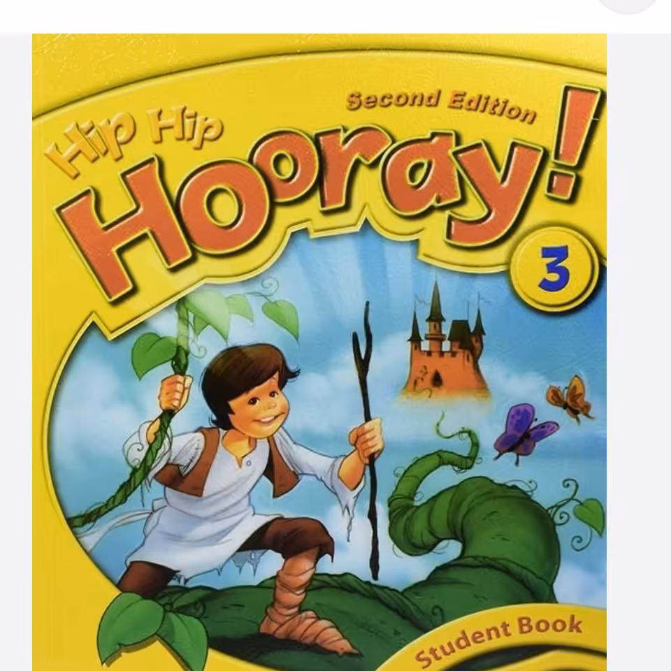 کتاب هیپ هیپ هورای 3 hip hip hooray 3 & workbook