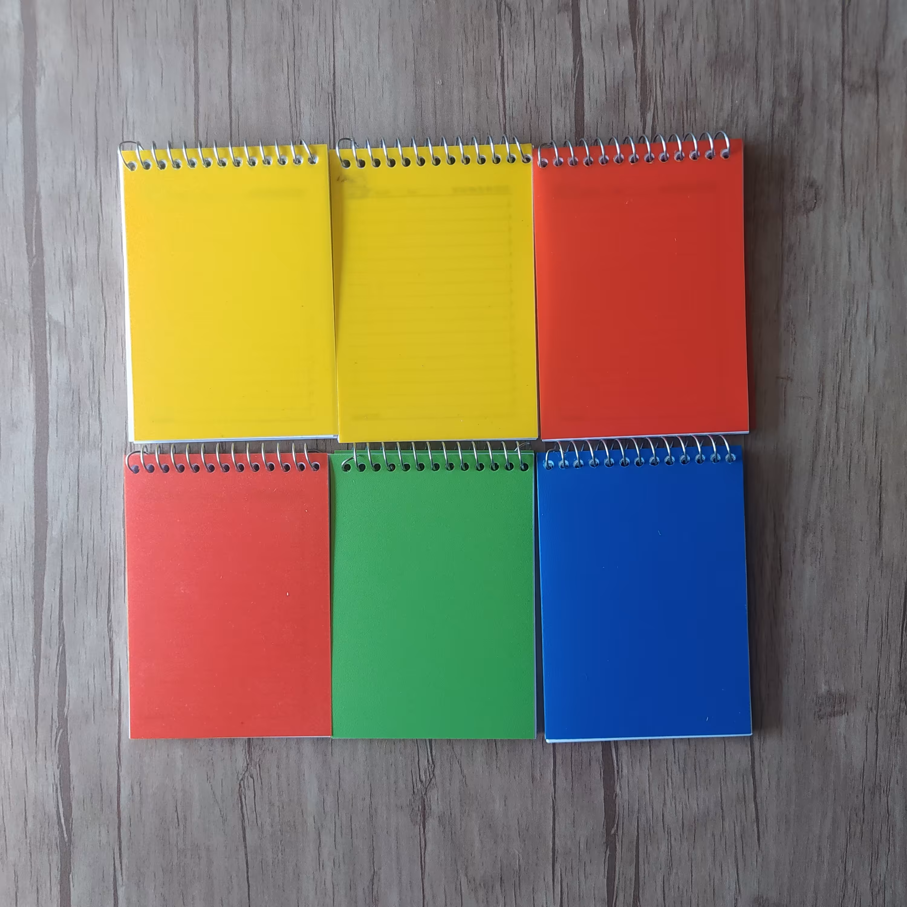 دفترچه یادداشت سیمی بالابازشو 