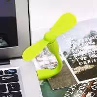 مینی پنکه USB همراه-سبز