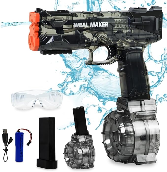خرید تفنگ آبپاش Electric Water Gun Black با بهترین قیمت