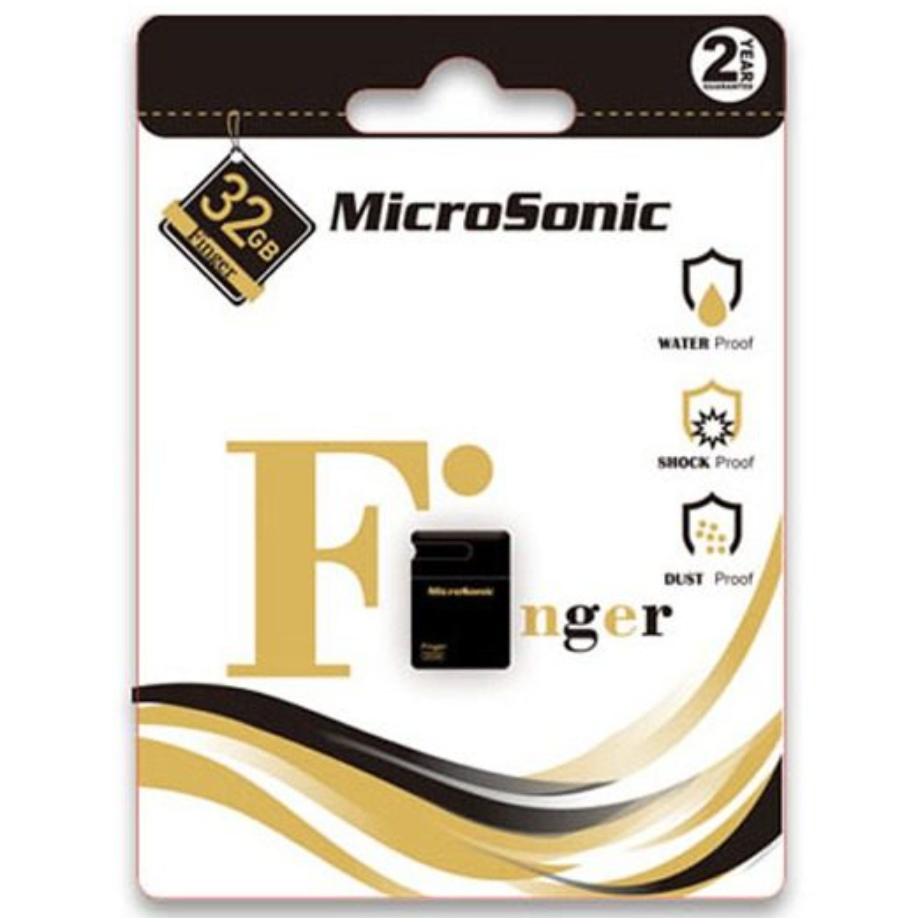 فلش مموری میکروسونیک مدل Finger ظرفیت 32 گیگابایت