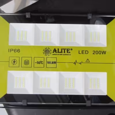 پرژکتور 200 وات SMD پنجره ای الیت