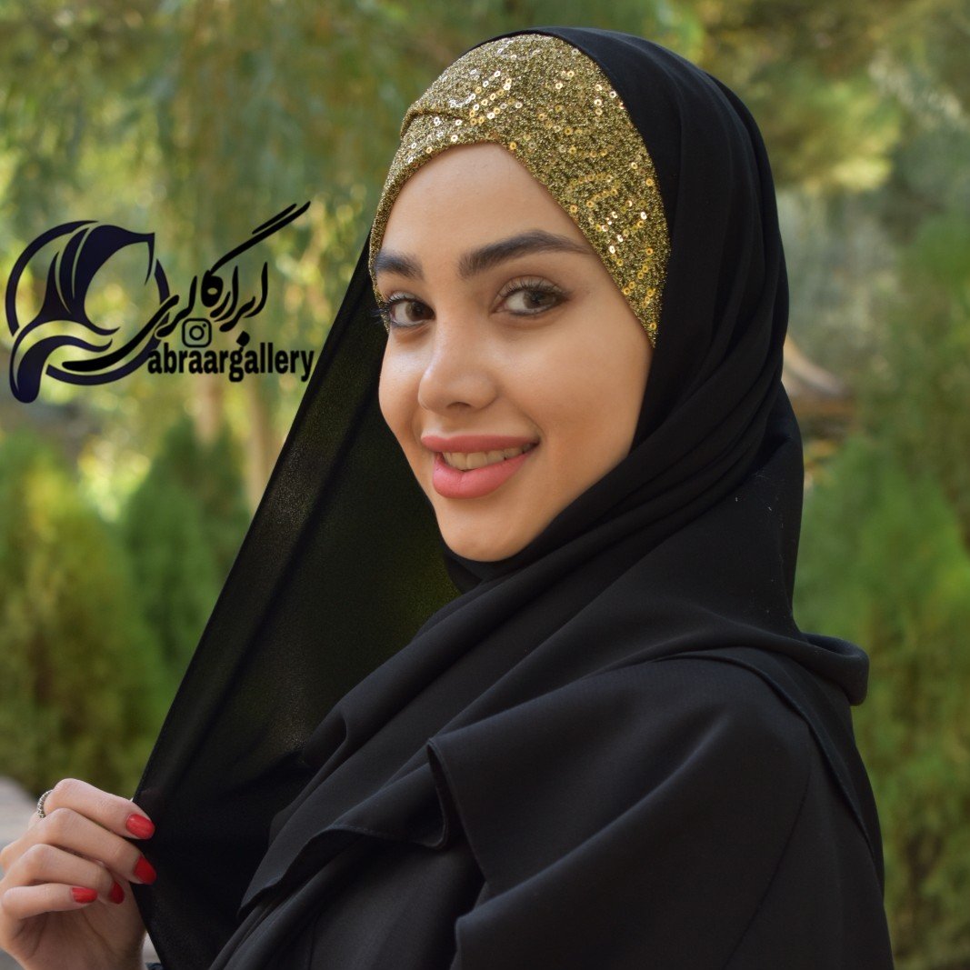 هدشال لمه پلیسه پولکی یا توربان شال لمه پلیسه پولکی در رنگبندی