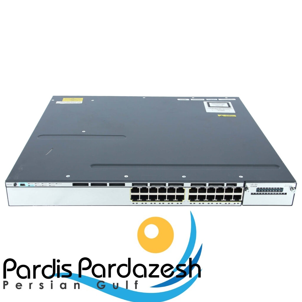 سوئیچ سیسکو مدل WS-C3750X-24T-Sسوئیچ سیسکو مدل WS-C3750X-24T-S