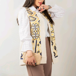 وست زنانه مدل ناز گل