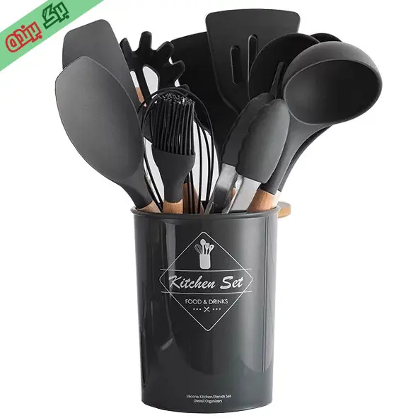 ست کفگیر و ملاقه 12 پارچه مدل kitchen set
