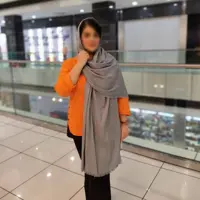 شال پلیسه هنرمندی زارا مزونی رنگ طوسی ارسال رایگان 