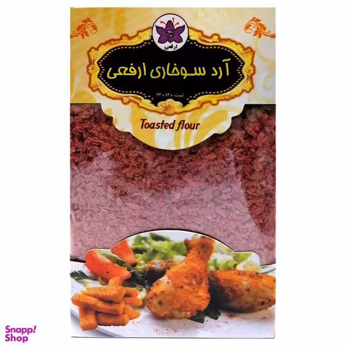 آرد سوخاری پولکی چیلی ارفعی وزن ۲۰۰ گرم