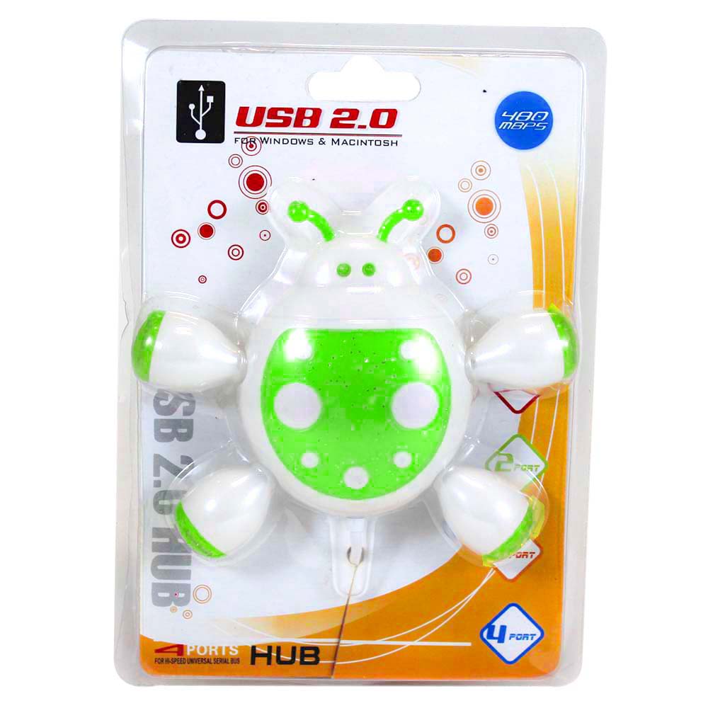 هاب چهار پورت USB2 کفشدوزکی