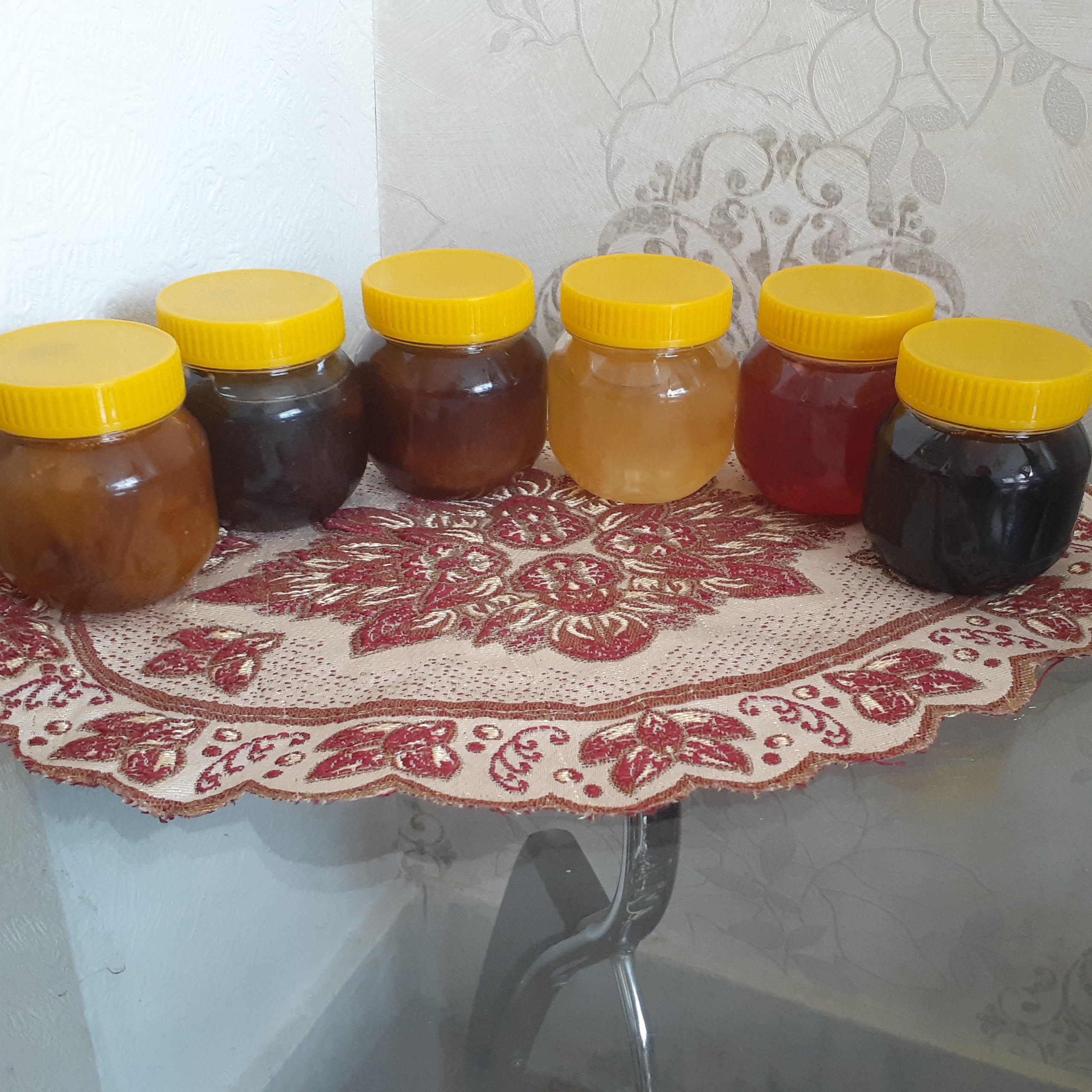 پک 6 تایی مربا تستی در ظروف 180گرمی