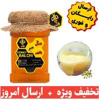 ژله رویال 70 گرمی با یک کیلو عسل 100 درصد طبیعی (ارسال رایگان و خرید از زنبوردار نمونه)
