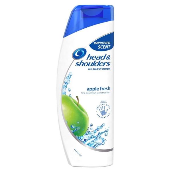 شامپو مو هد اند شولدرز مدل Apple Fresh حجم 400 میلی لیتر