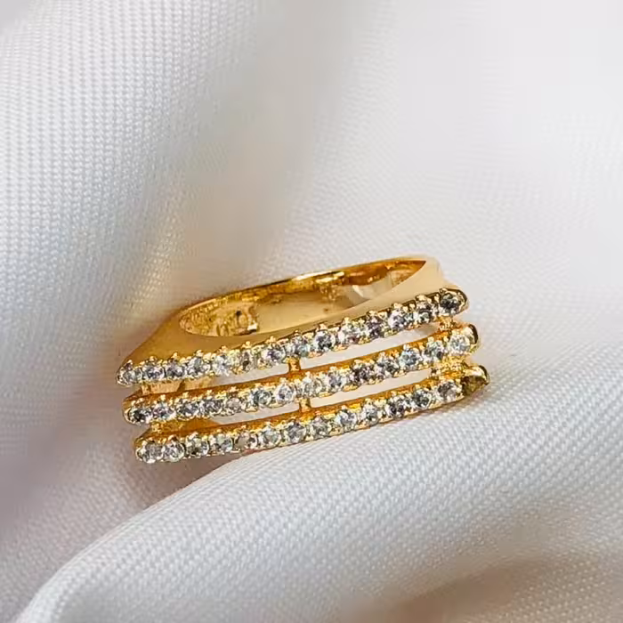 انگشتر استیل رنگ ثابت