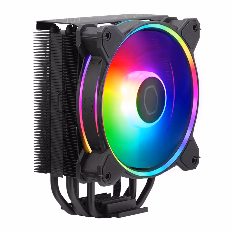 قیمت و خرید خنک کننده پردازنده کولرمستر مدل HYPER 212 HALO BLACK | یاس ارتباط