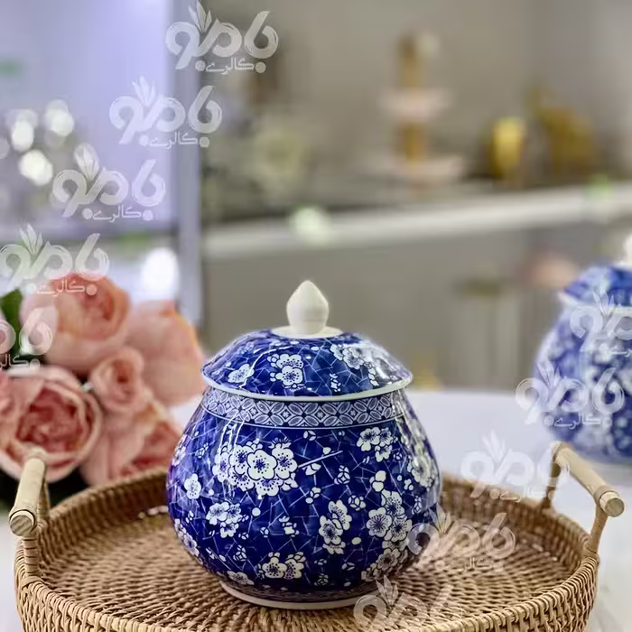 بانکه سرامیک جینجر جار قلم آبی 441/5