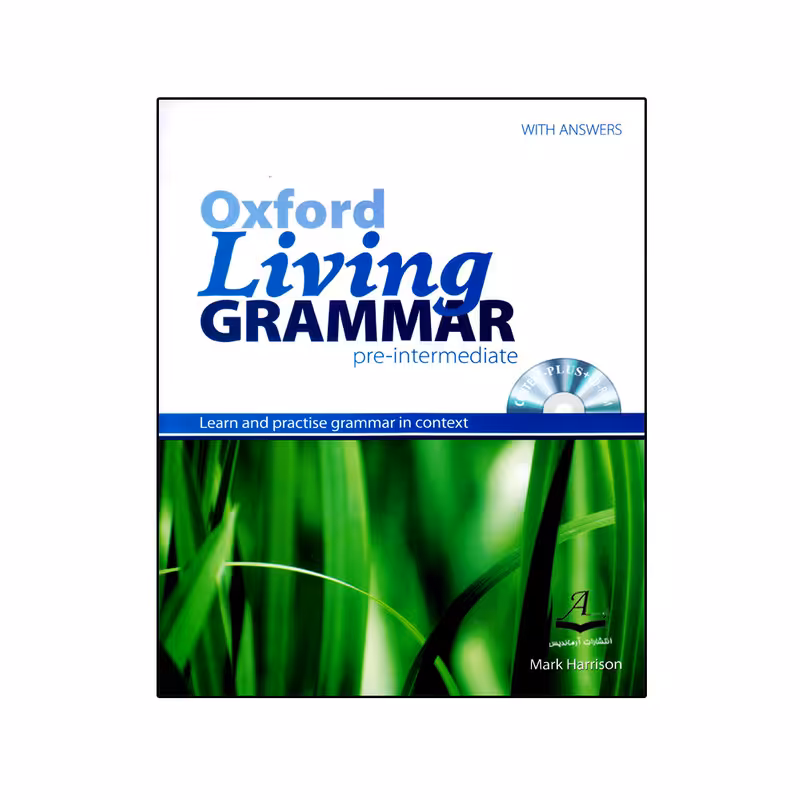 کتاب Oxford Living Grammar Pre-intermediate اثر Mark Harrison انتشارات آرماندیس