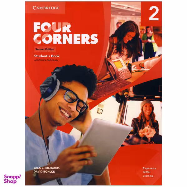 کتاب four corners 2 2nd اثر Jack C. Richards and David Bohlke انتشارات کمبریج