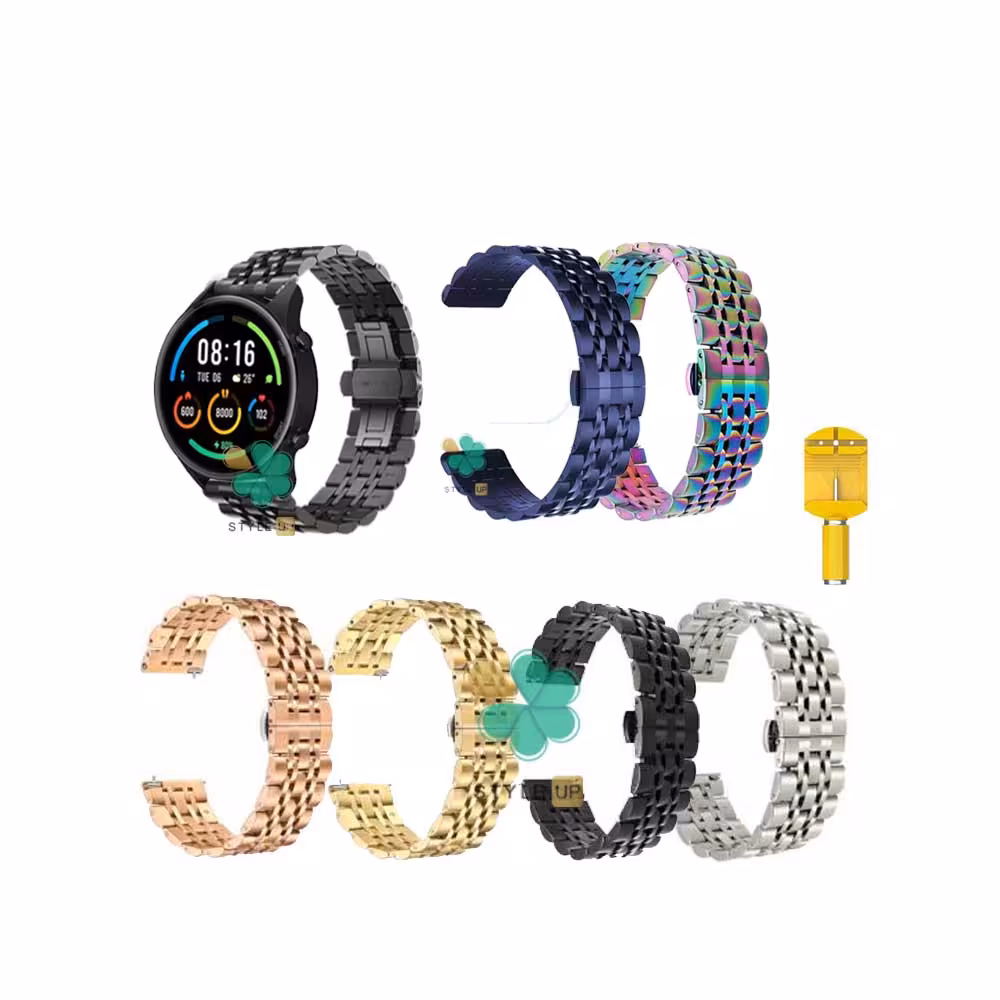 بند ساعت هوشمند شیائومی Xiaomi Mi Watch XMWTCL02 استیل رولکسی