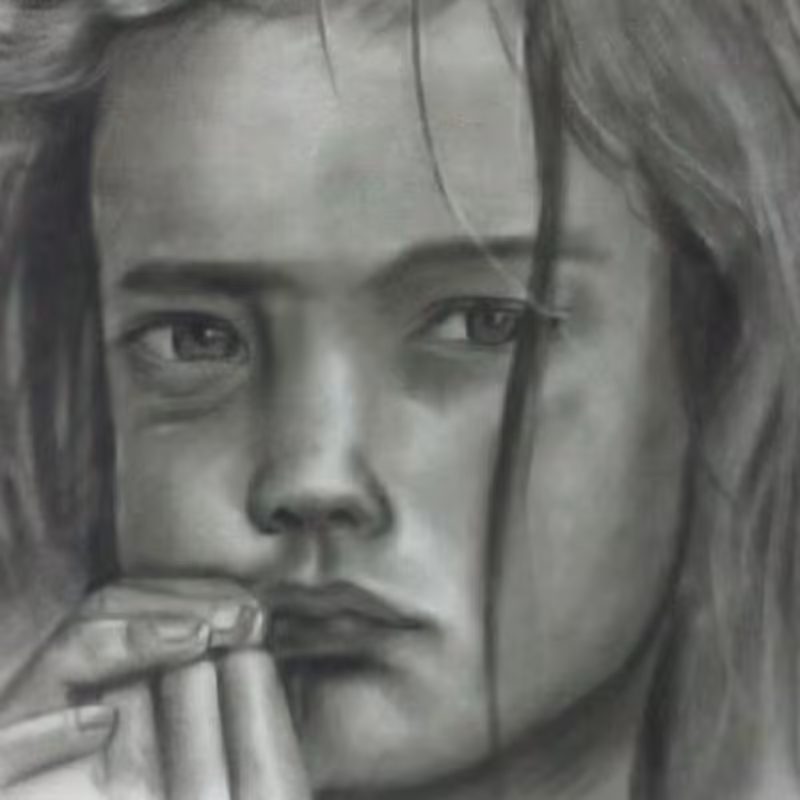 طراحی سیاه قلم در اندازه و طرح دلخواه