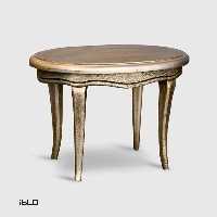 میز عسلی نئوکلاسیک لنا (بژ روشن)