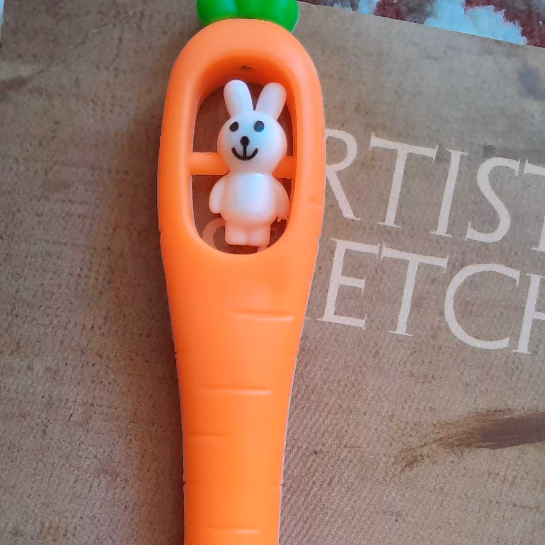 روان نویس طرح هویج با خرگوش چرخشی