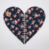 دفتر قلبی طرح 2