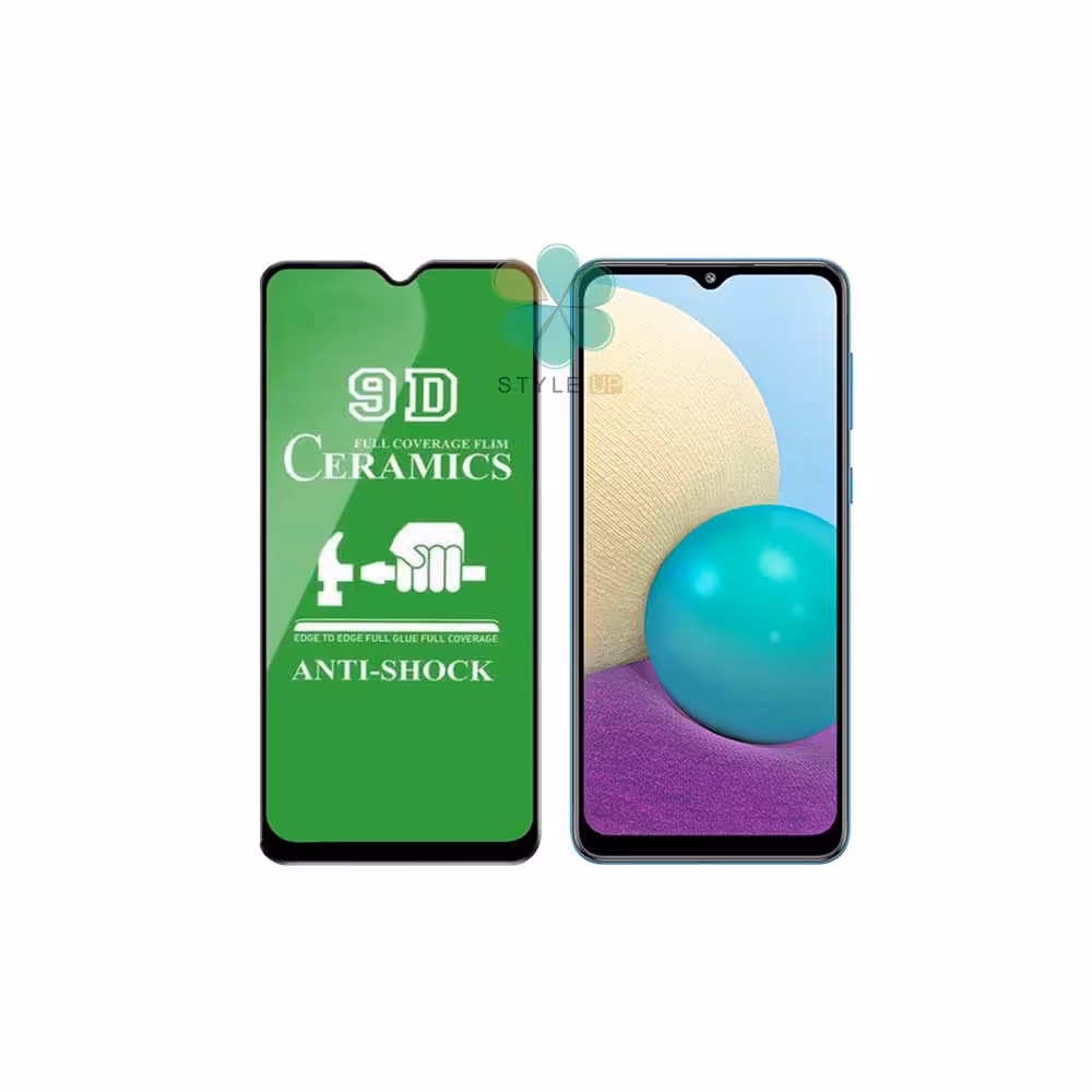 گلس سرامیکی گوشی سامسونگ Samsung Galaxy A02 مدل تمام صفحه