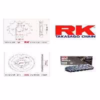 زنجیر موتورسیکلت مجموعه دنده های زنجیره ای HONDA CBR 125 R 11 17 RK