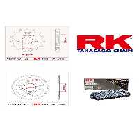 زنجیر موتورسیکلت مجموعه دنده های زنجیره ای HONDA CBR 125 R 11 17 RK