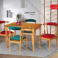 میز ناهارخوری 4 نفره مدل دیپلمات