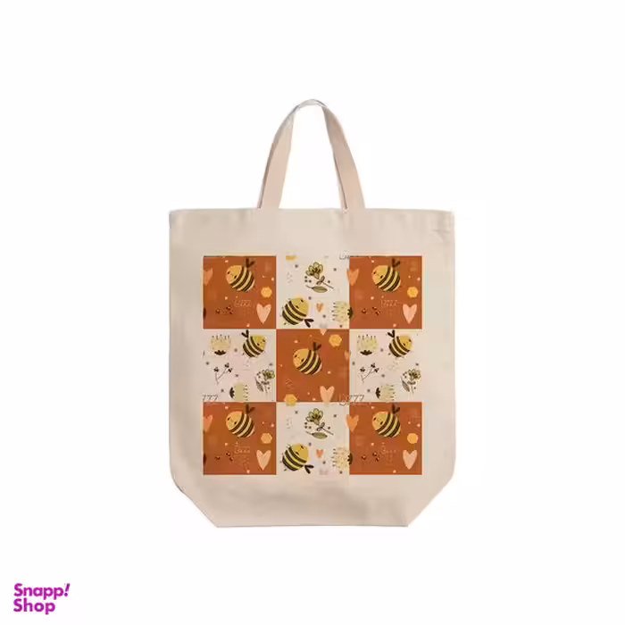 ساک خرید ترمه طراحان ایده مدل زنبورک کد cfp1597 - S