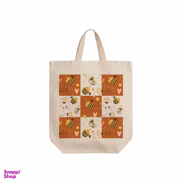 ساک خرید ترمه طراحان ایده مدل زنبورک کد cfp1597 - S