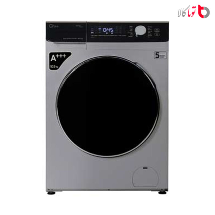 ماشین لباسشویی جی پلاس 8 کیلویی مدل GWM-L87 سیلور