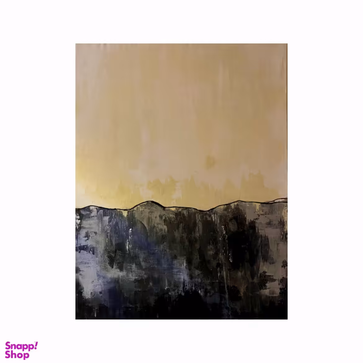 تابلو نقاشی اکریلیک طرح انتزاعی و مدرن مدل A2