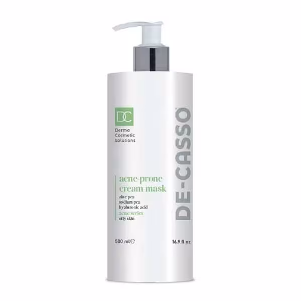 ماسک کرمی پوست چرب و ضد چوش دکاسو 500 میلی لیتر - فروشگاه آغاز زیبایی